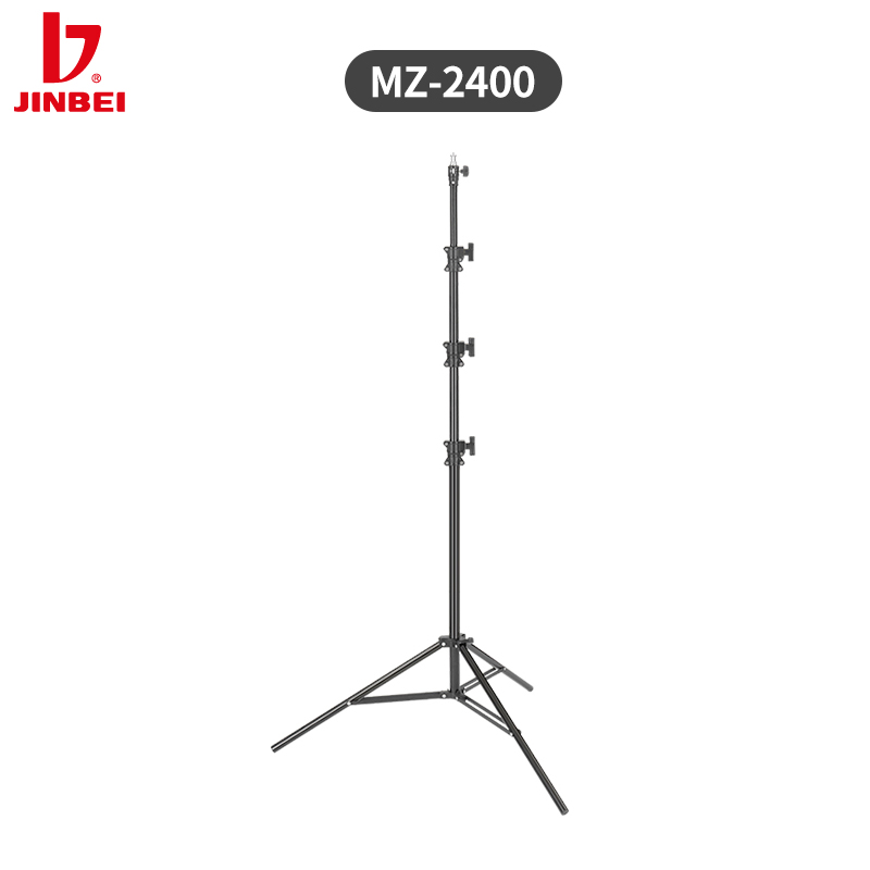 Lighting In Photography - ขาตั้งไฟถ่ายภาพอลูมิเนียมแบบมีเบาะลม JINBEI MZ-2400FP ขาตั้งกล้องระดับมืออาชีพสำหรับสตูดิโอ