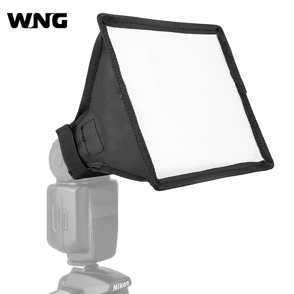 Photography Lighting Kit - 15x17 ซม.Softbox Reflector แฟลช Diffuser พับได้