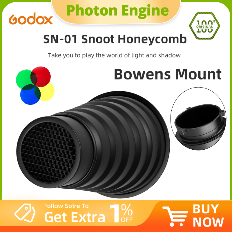 Photography Lighting Kit Godox - GODOX SN-01 Bowens โบเวนส์ สนูทขนาดใหญ่ อุปกรณ์เสริมสำหรับแฟลชสตูดิโอ