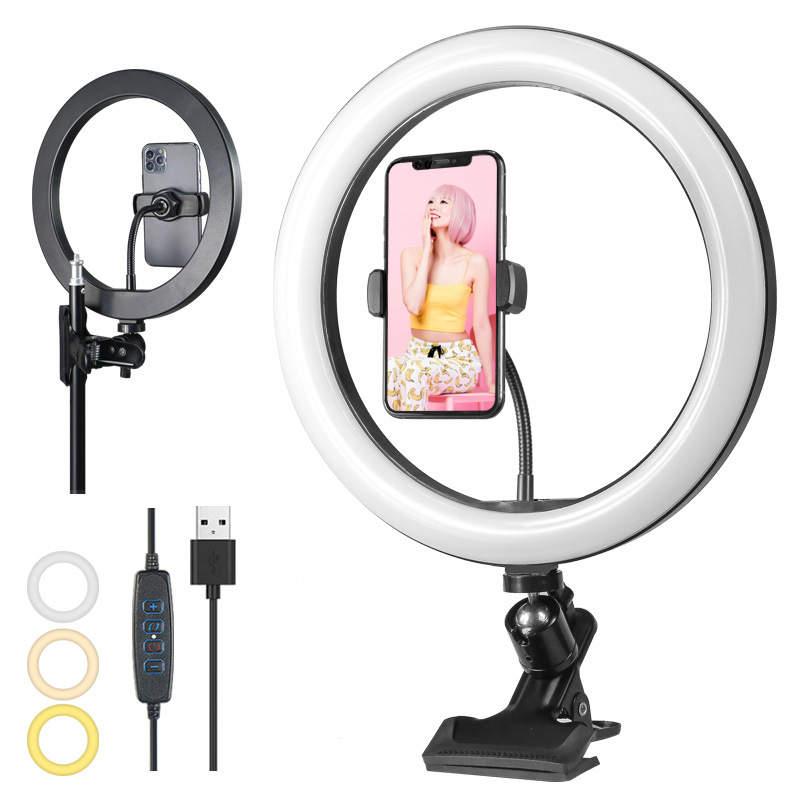 Photography Lighting Wall - หรี่แสงได้ LED Ring Light Profissional 26