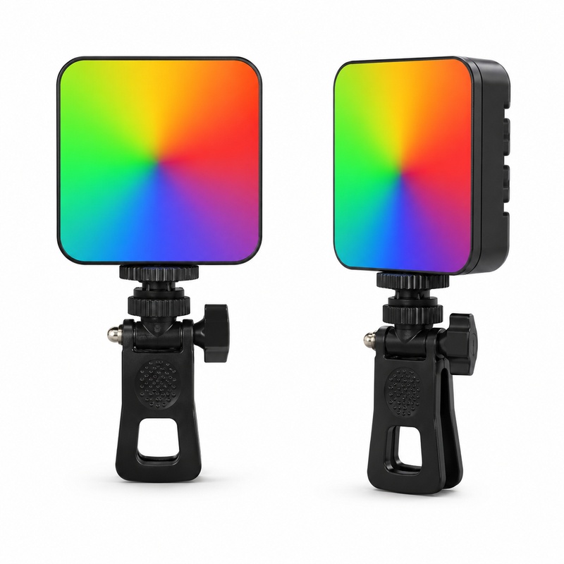 Photography Lighting For Outdoors - DY11Mini ไฟเติมแสงแบบหนีบสำหรับโทรศัพท์แบบพกพา ไฟเซลฟี่แบบนุ่มนวลสำหรับแล็ปท็อป ไลฟ์สตรีมมิ่ง วิดีโอ การถ่ายภาพ
