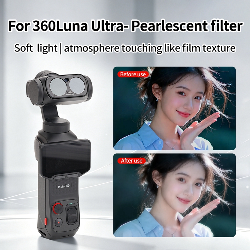 Photography Lighting Definition - สำหรับฟิลเตอร์เลนส์แสงนุ่มพิเศษ Insta 360 Luna อุปกรณ์เสริมเลนส์กล้องแอคชั่นที่ให้ภาพคมชัดและโปร่งใส