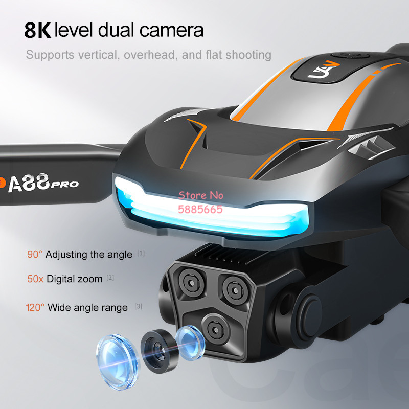 โดรนถ่ายภาพทางอากาศ 8K ระบบ Op - Photography Lighting For Outdoors บทวิจารณ์และราคา