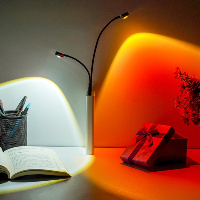 USB Sunset โคมไฟสายรุ้งบรรยากา - Photography Lighting Wall บทวิจารณ์และราคา