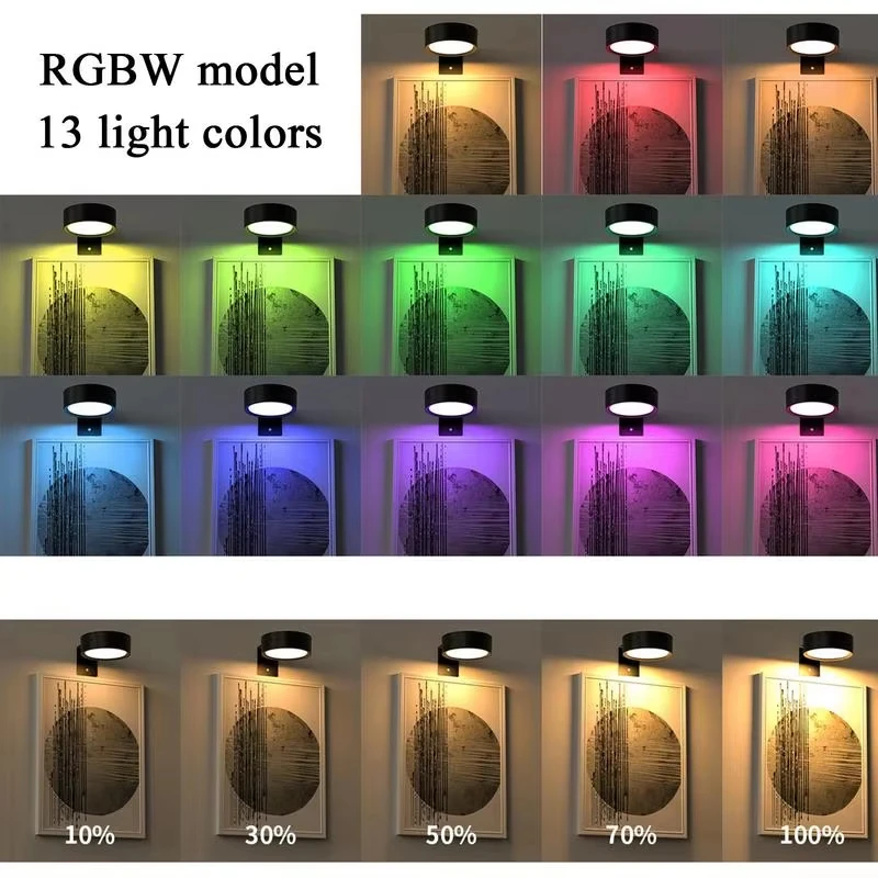 1/2pcs ไฟ LED Magnetic Art Dis - Photography Lighting Wall บทวิจารณ์และราคา
