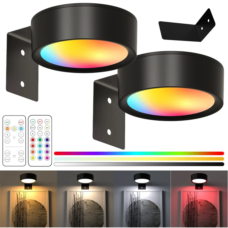 1/2pcs ไฟ LED Magnetic Art Dis - Photography Lighting Wall บทวิจารณ์และราคา