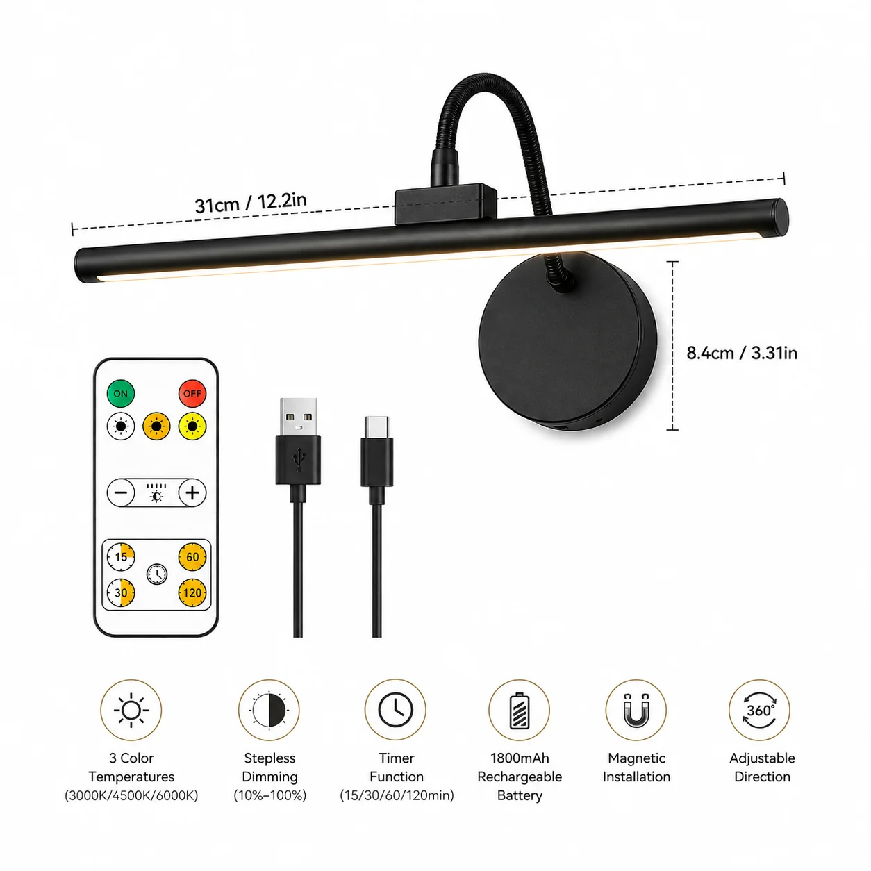 ไฟ LED ไร้สายสำหรับภาพวาด พร้อ - Photography Lighting Wall บทวิจารณ์และราคา