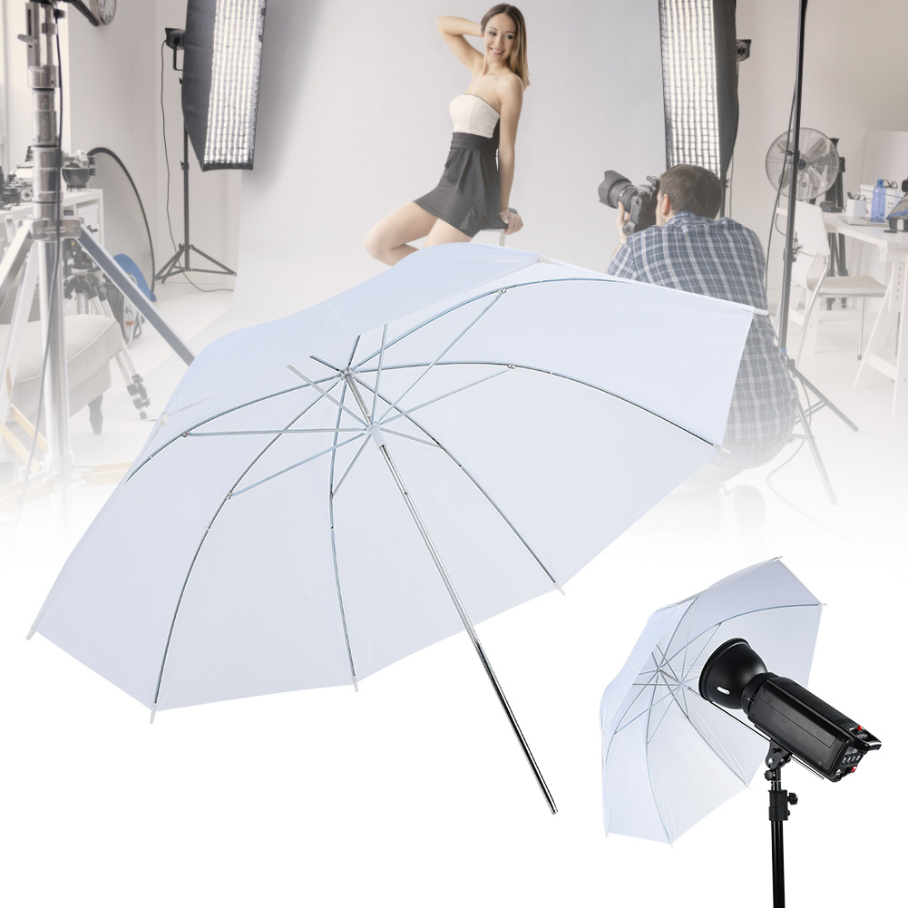 ร่มโปร่งแสงสีขาวขนาด 33 นิ้ว ส - Photography Lighting Umbrella บทวิจารณ์และราคา