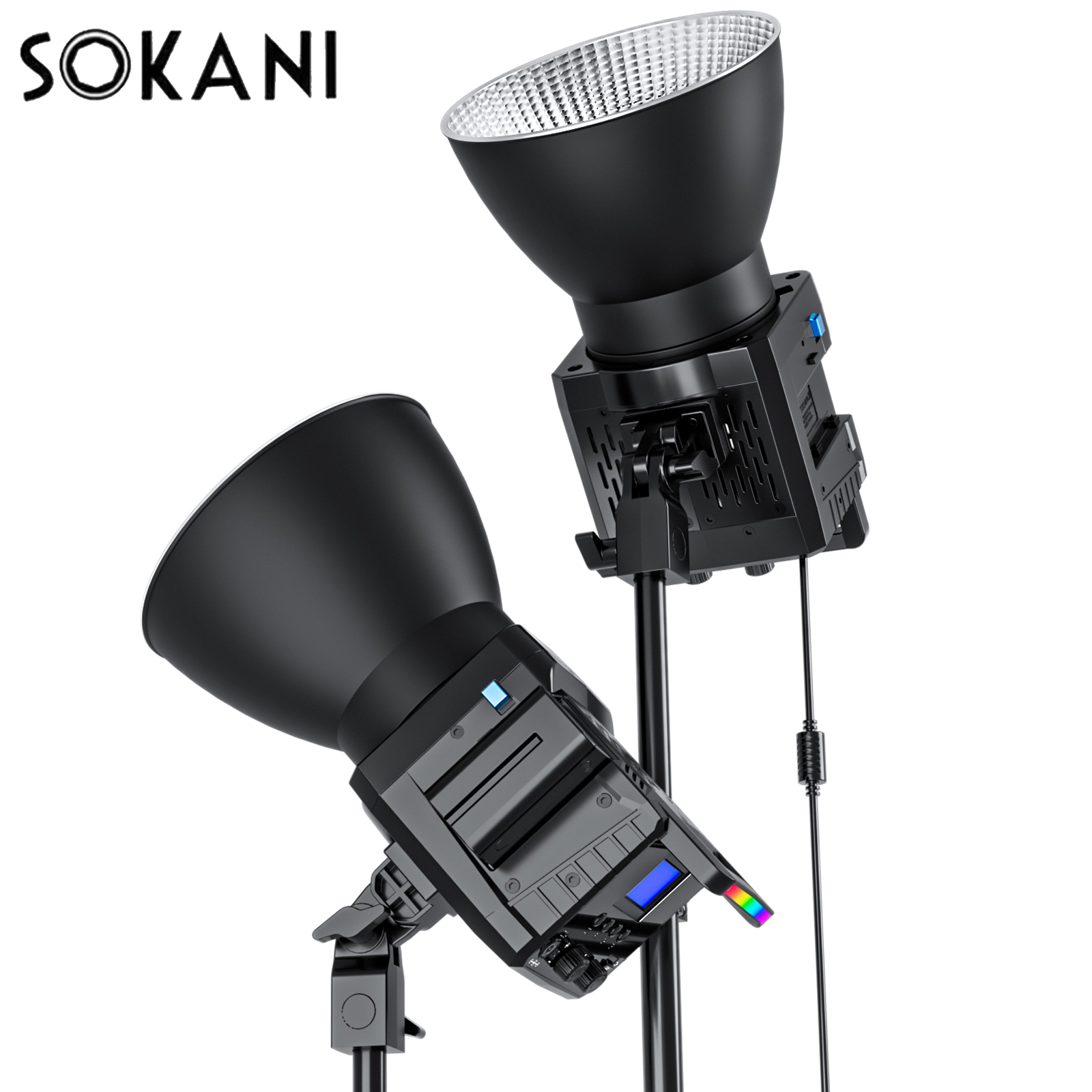Sokani X100 RGB/Bi-สี 100W Day - Photography Lighting For Outdoors บทวิจารณ์และราคา