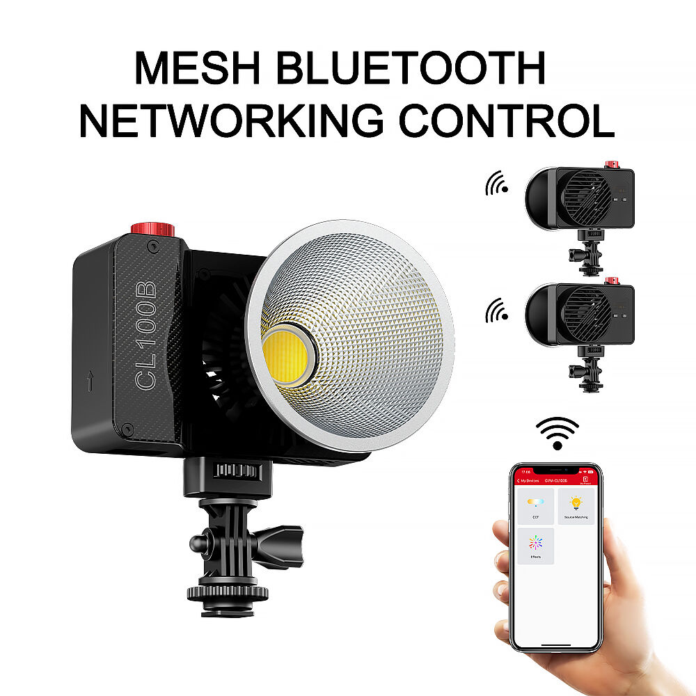 ไฟสตูดิโอพกพา GVM CL100B แบบสอ - Photography Lighting For Outdoors บทวิจารณ์และราคา