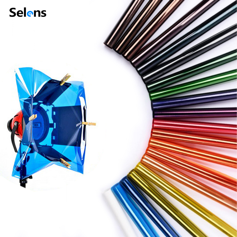 ชุดฟิลเตอร์เจล Selens 14 สี ขน - Photography Lighting Modifiers บทวิจารณ์และราคา