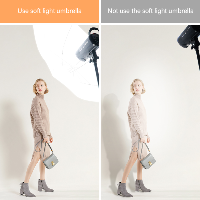 ร่มกระจายแสงสีขาวใสขนาด 76 * 8 - Photography Lighting Umbrella บทวิจารณ์และราคา