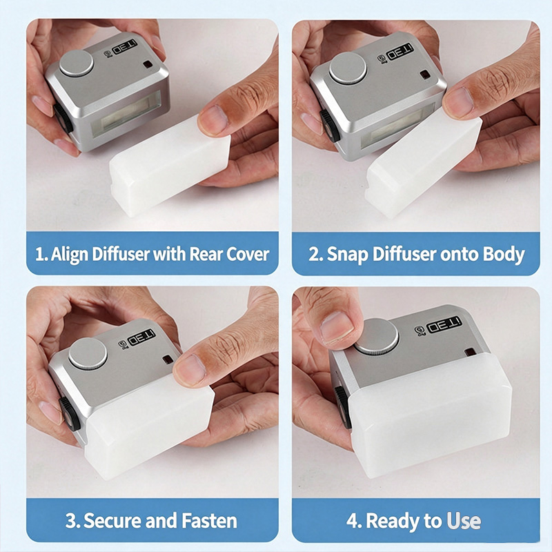 ฝาครอบกระจายแสงแบบพกพาสำหรับแฟ - Photography Lighting Modifiers บทวิจารณ์และราคา