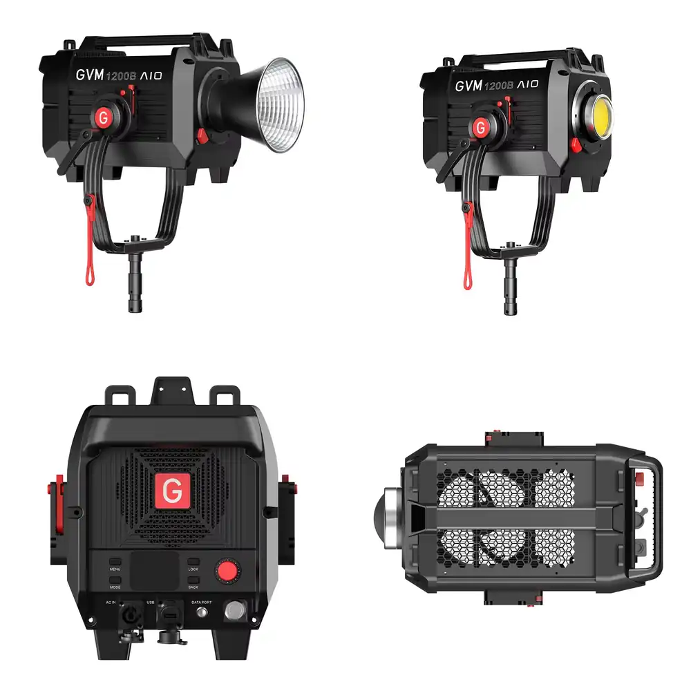 ไฟสปอตไลท์วิดีโอ GVM SD1200B A - Lighting In Photography บทวิจารณ์และราคา