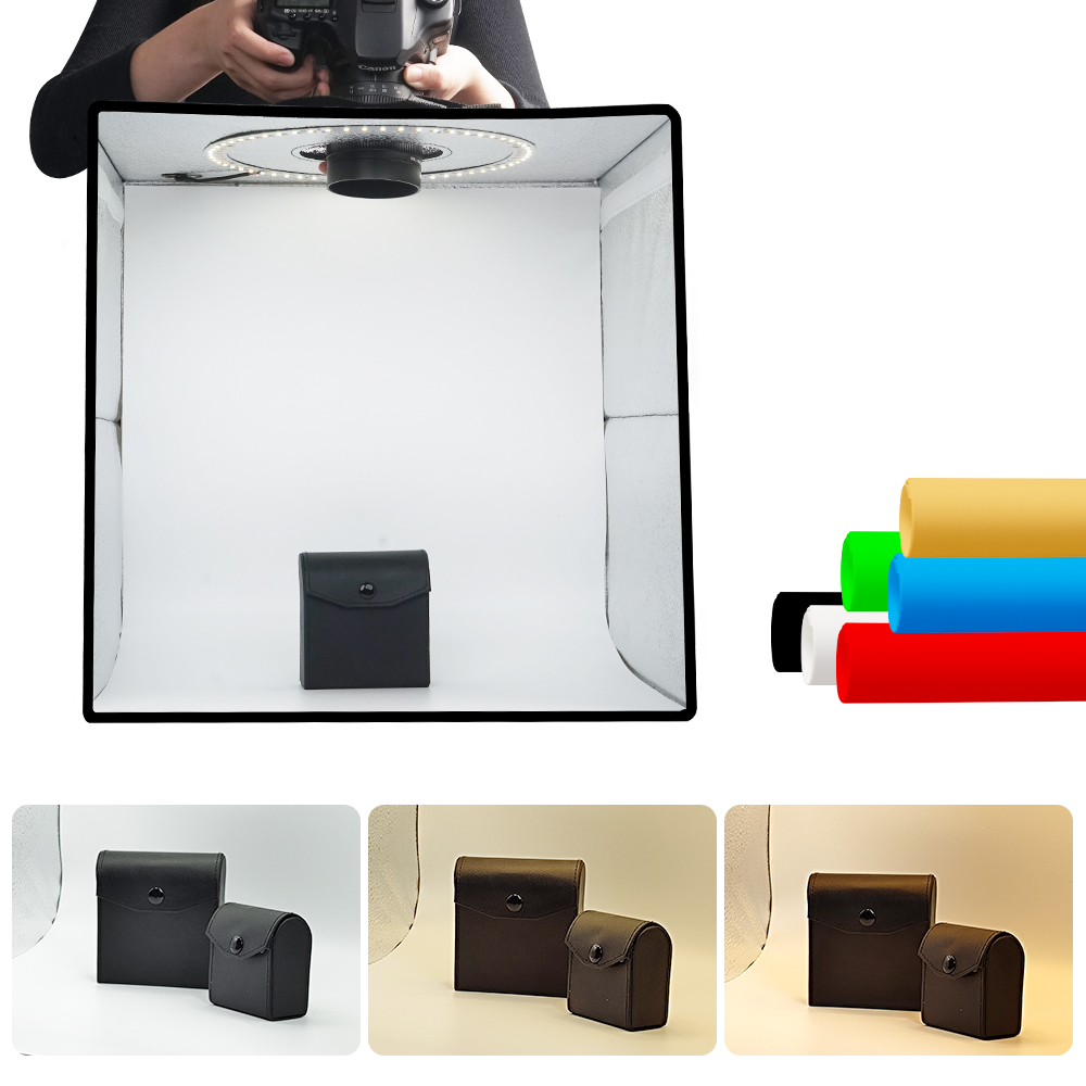 กล่องไฟถ่ายภาพแบบปรับความสว่าง - Photography Lighting Kit บทวิจารณ์และราคา