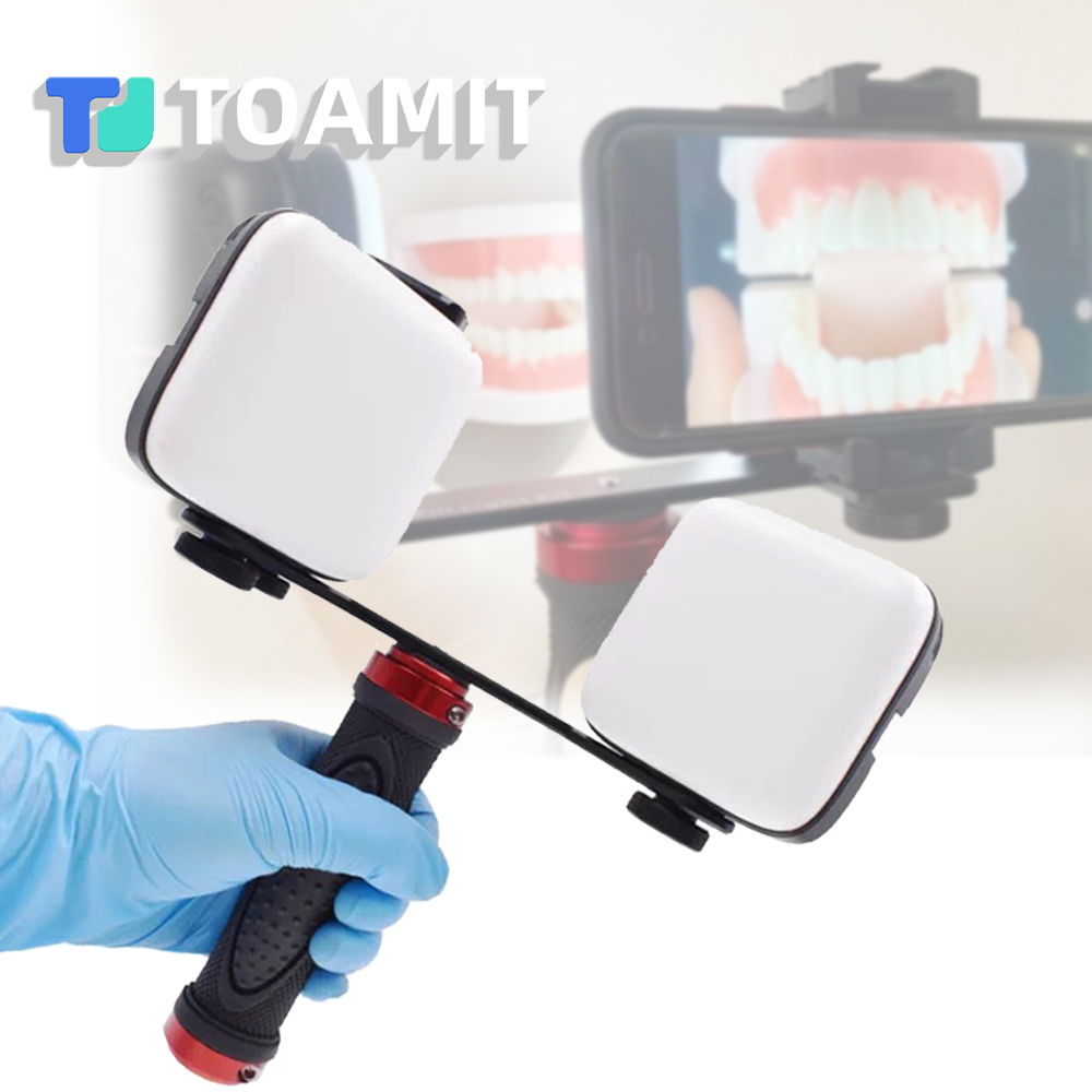 ไฟถ่ายภาพทางทันตกรรม, แฟลช LED - Photography Lighting Portable บทวิจารณ์และราคา