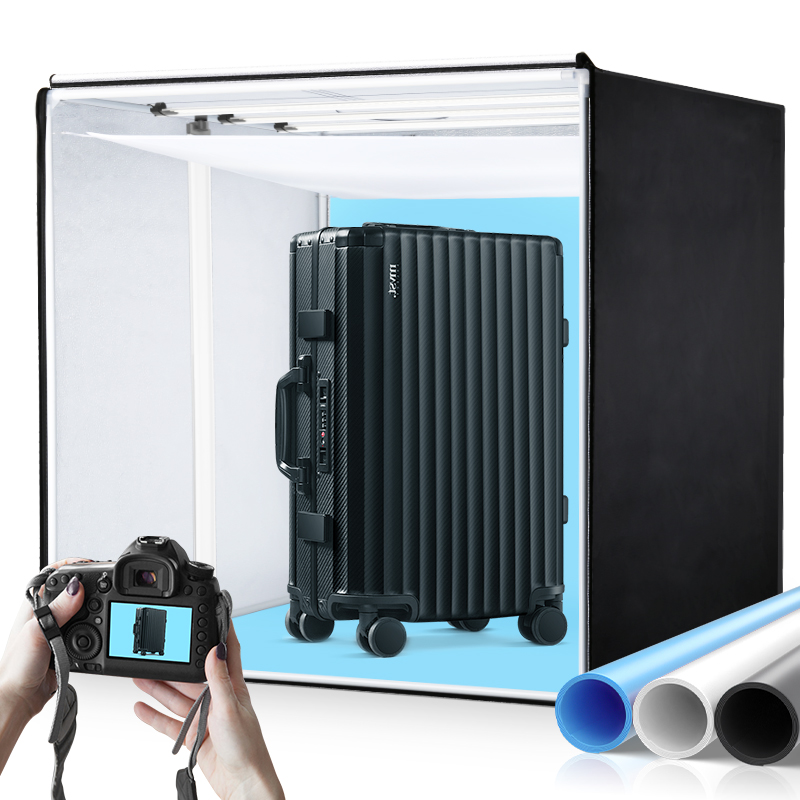 ชุดกล่องไฟถ่ายภาพสินค้าสำหรับส - Photography Lighting Kit บทวิจารณ์และราคา