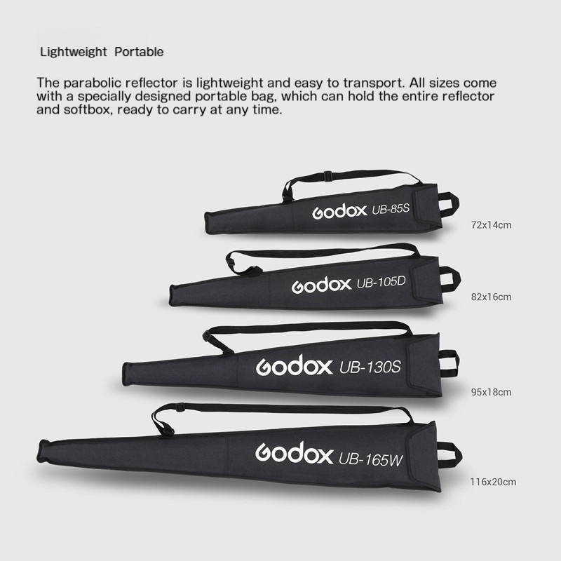 ร่มสะท้อนแสงแบบพาราโบลา Godox  - Photography Lighting Umbrella บทวิจารณ์และราคา
