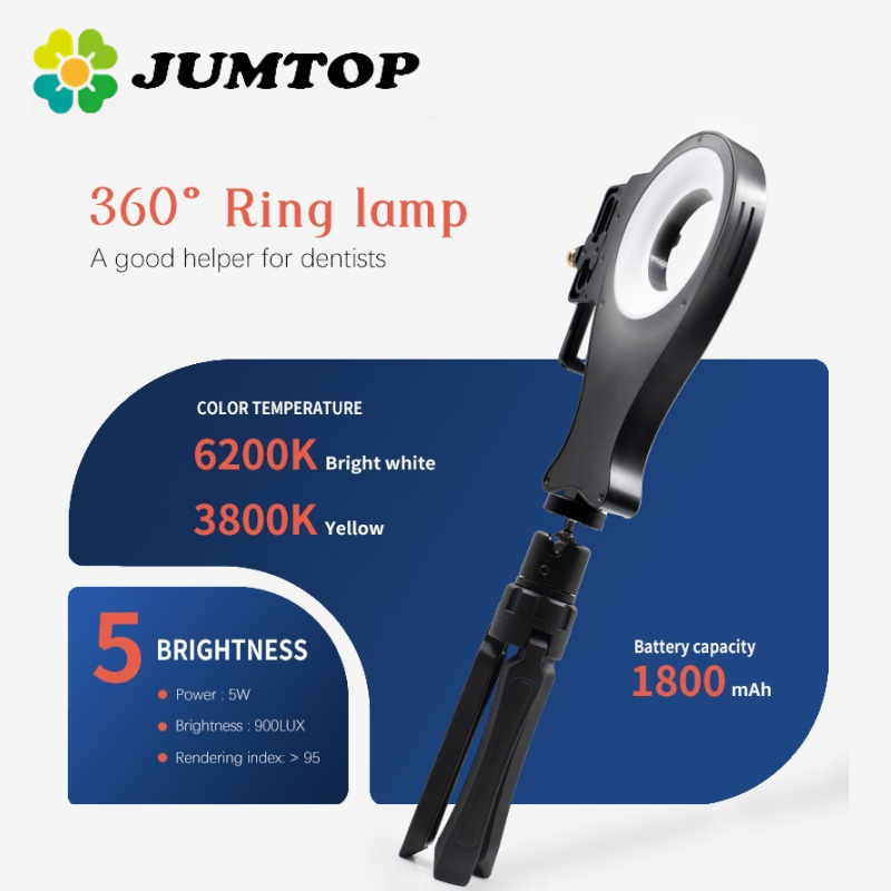 ไฟถ่ายภาพทางทันตกรรมแบบพกพา JU - Photography Lighting Portable บทวิจารณ์และราคา